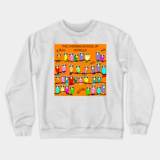Chiering School of Jovielle Single Orange Crewneck Sweatshirt